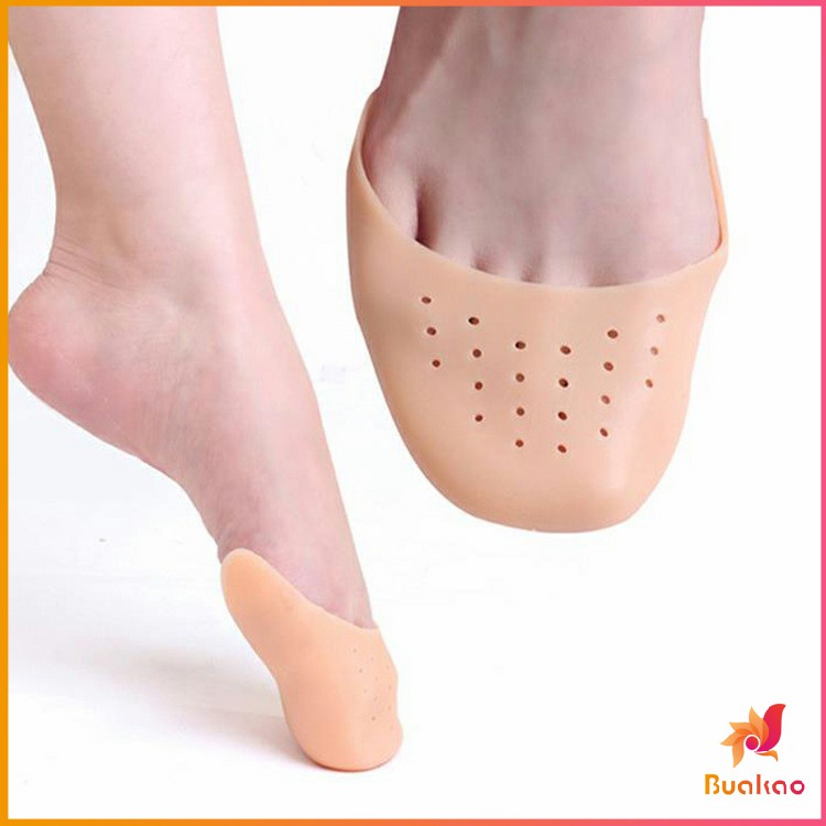 ซิลิโคนถนอมปลายเท้า แผ่นปิดนิ้วเท้า ซิลิโคนบัลเล่ต์ รองเท้าส้นสูง silicone toe cover