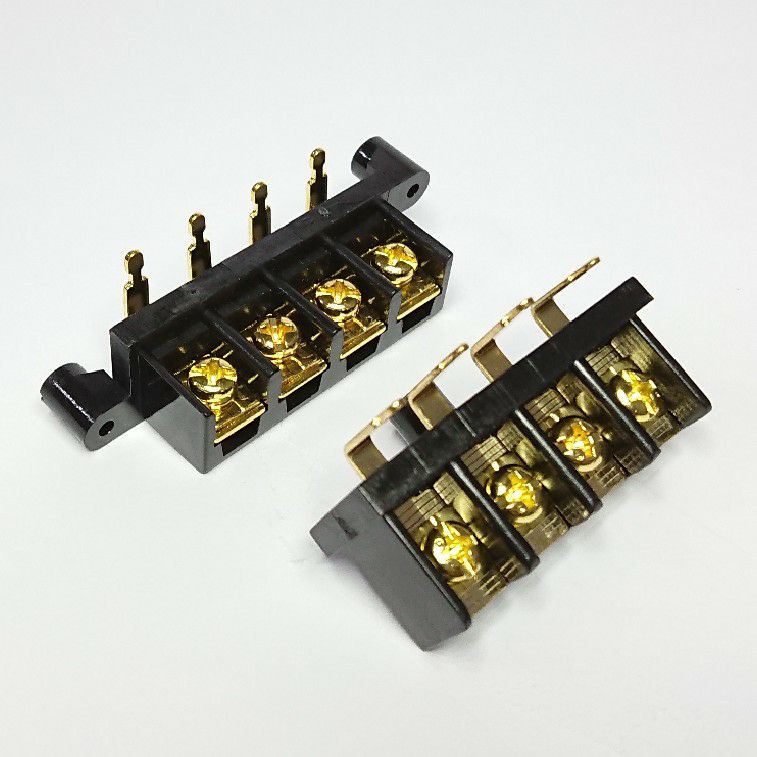 ขั้วลำโพงแอมป์รถยนต์ Speaker Terminal 4P ดำ