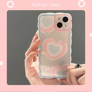 [พร้อมส่ง] เคสโทรศัพท์มือถือซิลิโคน กันกระแทก ลายหัวใจ ขนาดใหญ่ สําหรับ Apple iPhone 14 13 12 11 PROMAX XS XR XSMAX SE2020 6 7 8PLUS MINI