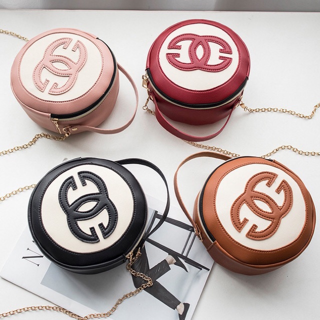 SALE‼️ Chanel Style กระเป๋าแฟชั่น ทรงกลมงานนำเข้า สวยมากกก