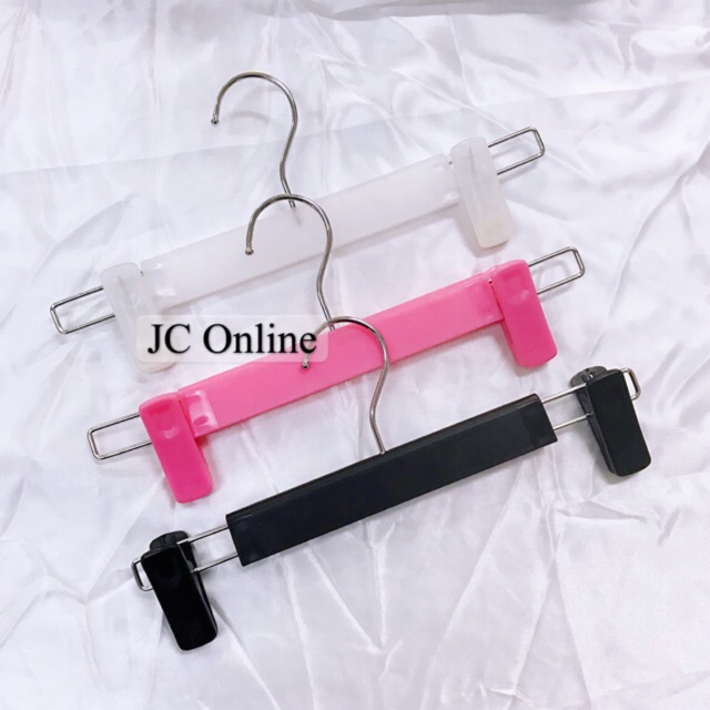 JCONLINE ไม้แขวนเสื้อ 50 ชิ้น Seluar Klip ไม้แขวนเสื้อกางเกงคลิป Tudung -