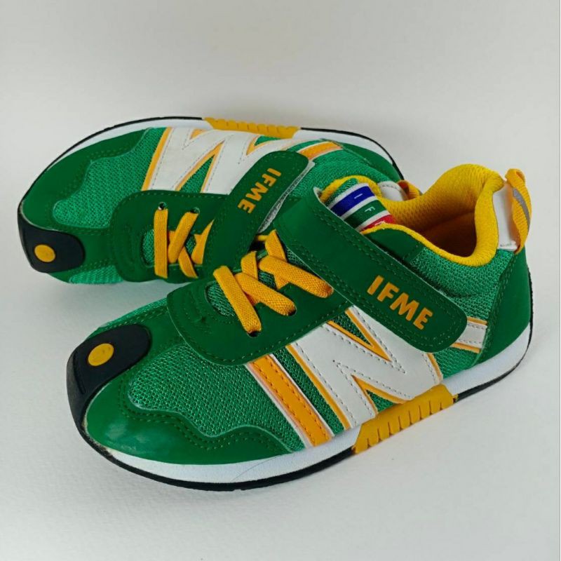 ❌ขายแล้ว❌รองเท้าผ้าใบ IFME(ไอเอฟเอ็มอี) 18CM. รองเท้าเด็ก แบรนด์แท้มือสอง🔥🔥