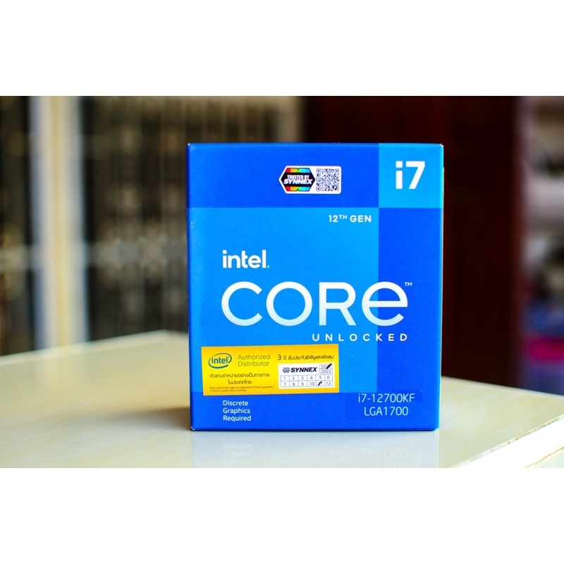 intel Core i7-12700KF ของใหม่ยกกล่อง