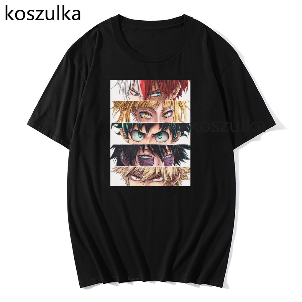 Appe's Store 2022 เสื้อยืดพิมพ์ลาย My Hero Academia Manga Deku สไตล์ฮาราจูกุสําหรับผู้ชาย เสื้อยืดผ้