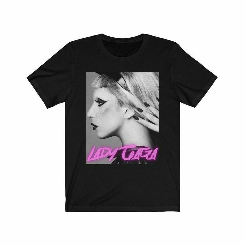 Lady Gaga Fan T-shirt Music Lover Shirt Funny Birthday Gift jnPt