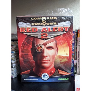 กล่องเกม COMMAND &amp; CONQUER - RED ALERT 2 (มือหนึ่งซีลหลุดเล็กน้อย) [EA GAMES]