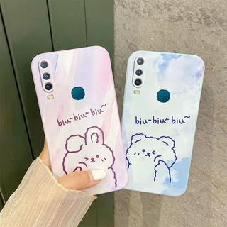 เคสVivo Y12 เคส Vivo Y17 เคส Vivo Y15 2020 เคส Vivo Y19 เคสป้องกันโทรศัพท์มือถือลายการ์ตูนเคสโทรศัพท์มือถือเพ้นท์สีน้ำมัน