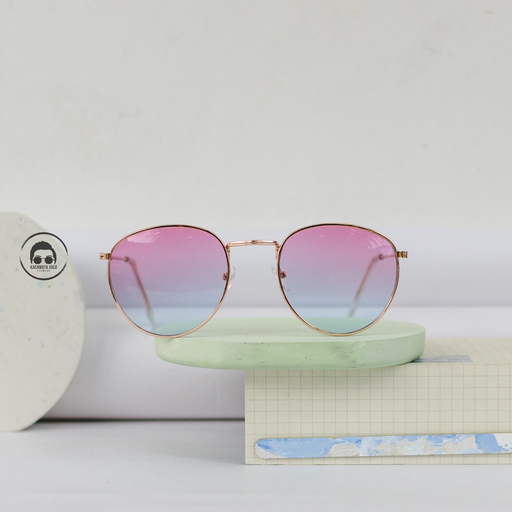 แว่นกันแดดทันสมัยพร้อมเลนส์ RAINBOW - OMKARA 03