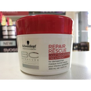 Schwarzkopf BC Bonacure Repair Rescue Deep Nourishing Treatment 200ML