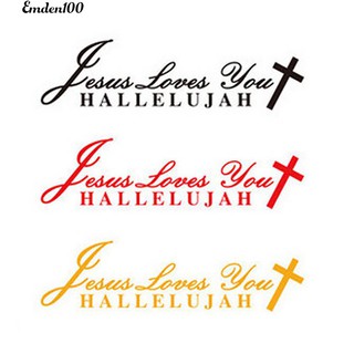 สติกเกอร์สะท้อนแสง ลาย Emden Hallelujah สําหรับติดตกแต่งรถยนต์ รถบรรทุก