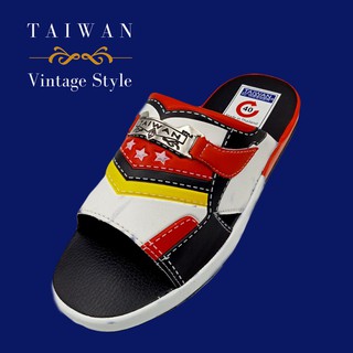 SSS TAIWAN 9014 (40-45) รองเท้าเทวิน พื้นหนา แบบสวม (แดง,ดำ,น้ำเงิน)