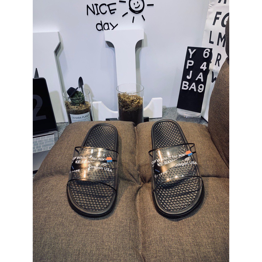 nike off white sandals