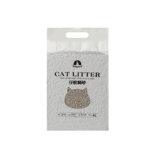 [7.7 ลดกลางปี]My Paws ทรายแมว(Cat Litter) ทรายเต้าหู้ 6 ลิตร (E) ออร์แกนิค ทรายแมวเต้าหู้ ผลิตจากกากถั่วเหลืองธรรมชาติ