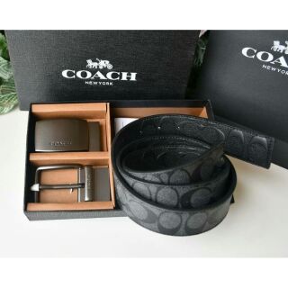 ราคา 1590.- 
COACH BELT VALUE PACK BOX SET แท้💯outlet