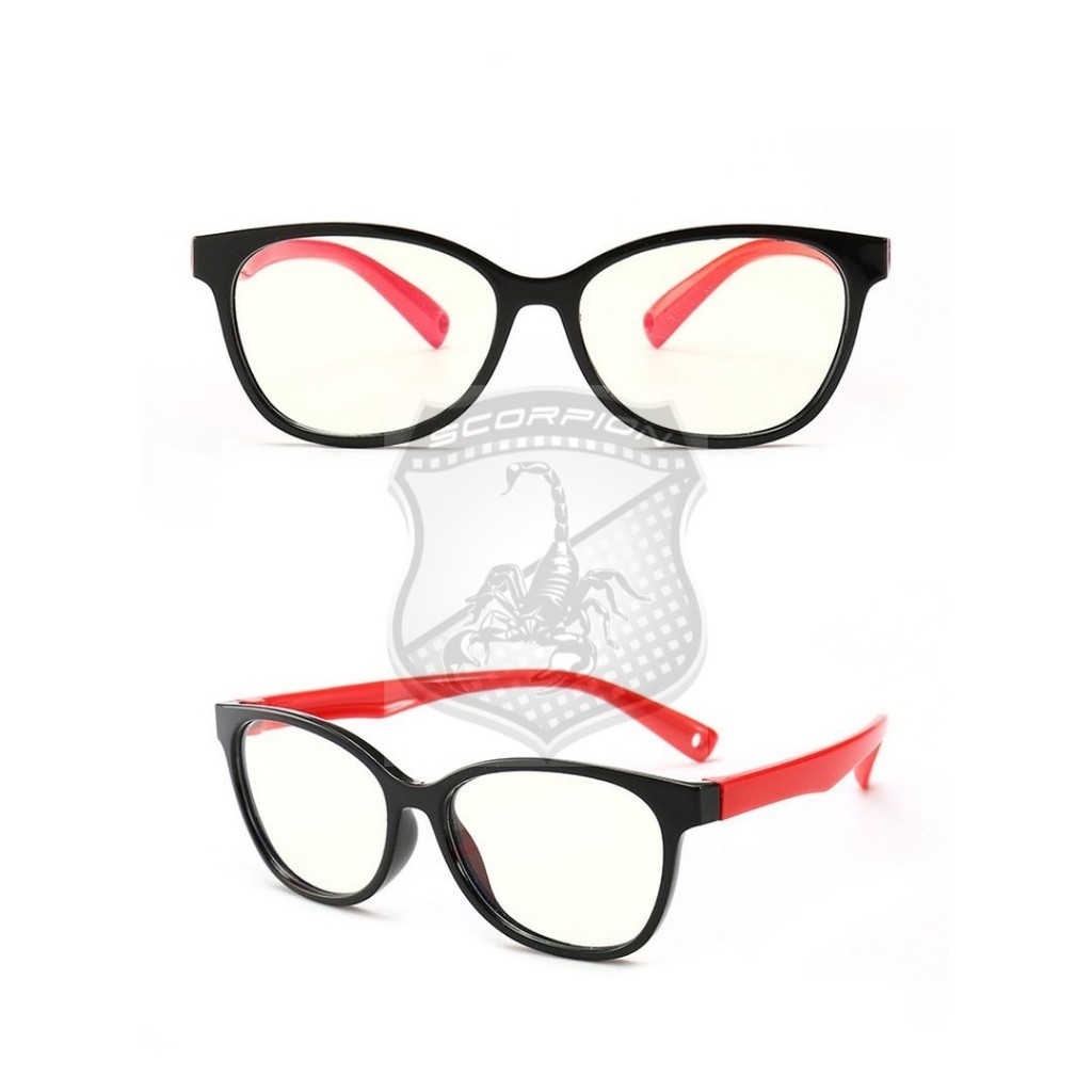 พร้อมส่ง🇹🇭 เเว่นตากรองแสงเด็ก F8142 เเว่นตาเด็ก เเว่นถนอมสายตา แว่นตา แว่นตากรองแสง สีฟ้า Anti Blue Light Glasses - รูปที่ 3