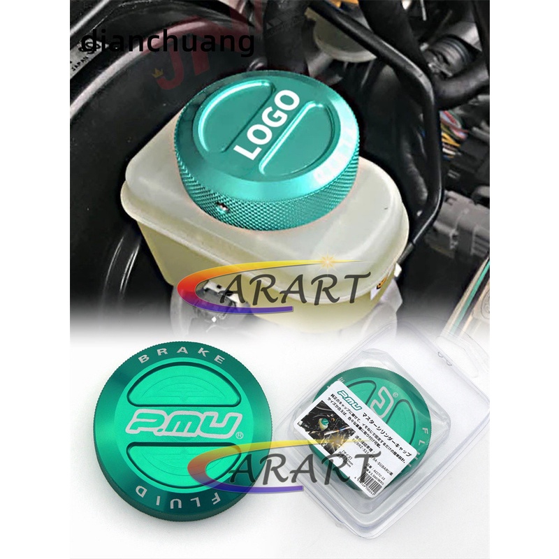 โครงการ Mu ถังน้ํามันอลูมิเนียมฝาครอบสําหรับ TOYOTA 86/BRZ/WRX JDM Racing เครื่องยนต์ฝาครอบเติมน้ํามันสีเขียว