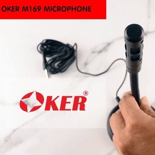 ไมโครโฟน OKER CONDENSER รุ่น M-169 AUX.