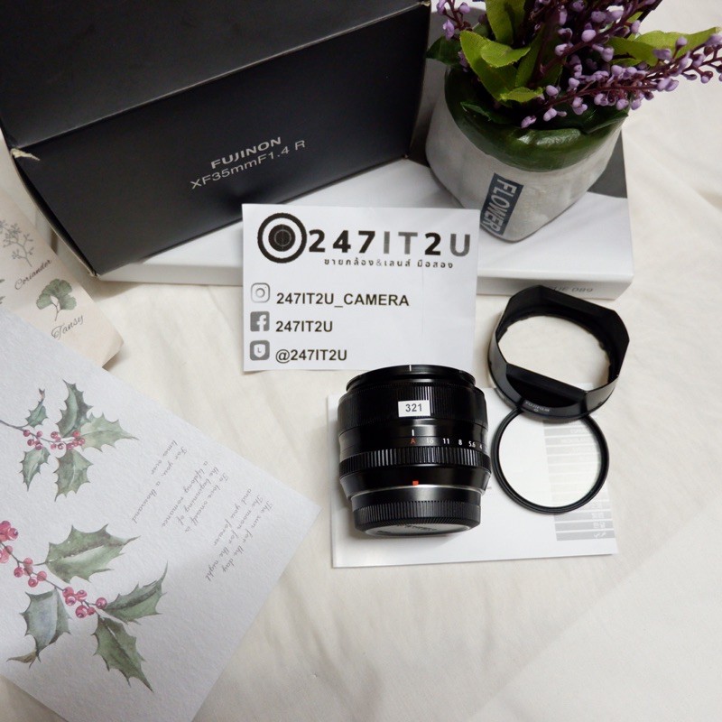 FUJI XF 35 f1.4 รุ่นยอดนิยม ถ่ายหน้าชัดหลังเบอ