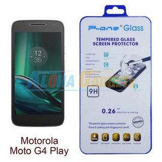 P-One ฟิล์มกระจกนิรภัย Motorola G4 Play