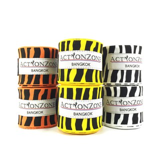 Handwraps Muaythai Zebra series ผ้าพันมือมวยไทย ลายม้าลาย