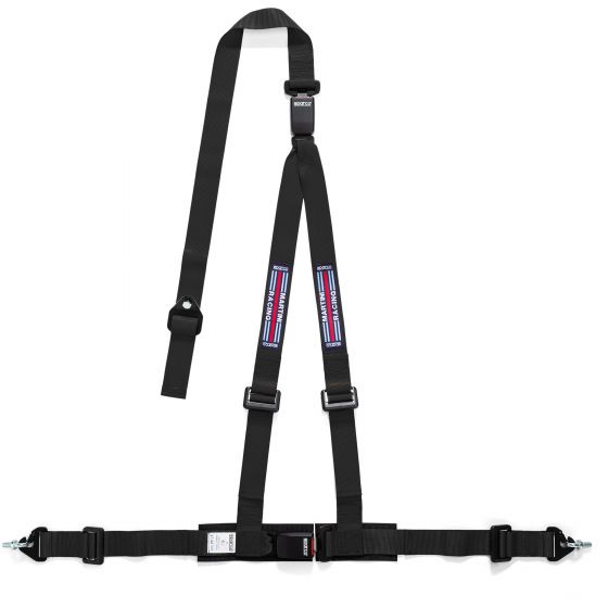 เข็มขัดนิรภัย Sparco 3 Point Double Release Martini Racing Harness