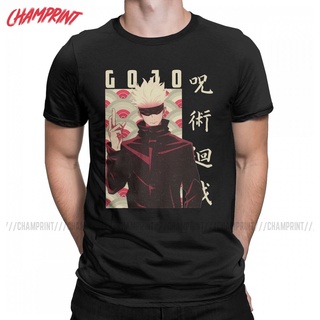 ใหม่ เสื้อยืดคอกลม แขนสั้น ผ้าฝ้าย 100% พิมพ์ลายอนิเมะ Jujutsu Kaisen Satoru Gojo Old Style สําหรับผู้ชาย ผู้หญิง ทุกเพศ