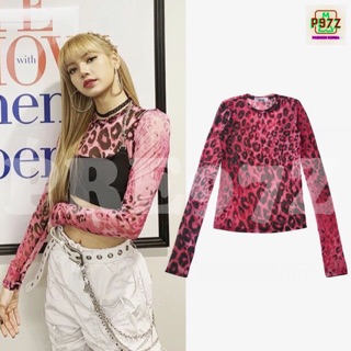 ‼️พร้อมส่ง M‼️[พรีออเดอร์] BLACKPINK LISA เสื้อแบบลิซ่า