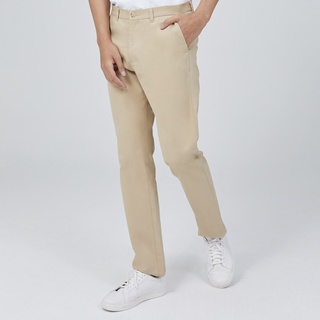 ARROW กางเกงลำลองขายาว Chino Pants ทรง Smart สีเบจ SW9V2BE