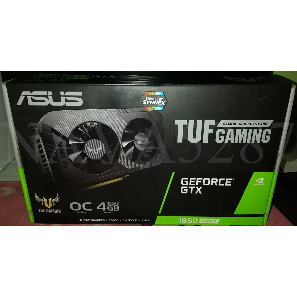 ASUS TUF Gaming GeForce GTX 1650 SUPER OC Edition 4GB GDDR6 [มือสอง ประกัน Advice 4 เดือนกว่า]