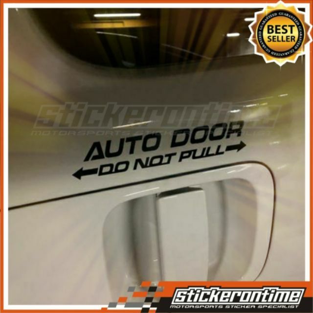 สติ๊กเกอร์ติดรถ ประตูอัตโนมัติสําหรับ Starlex Serena C26 C27 Alphard VellFire MPV VIP ไม่ดึง