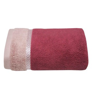 ผ้าขนหนู DOUBLE TREE 16X32 นิ้ว สีขาว TOWEL DOUBLE TREE 16X32" PINK