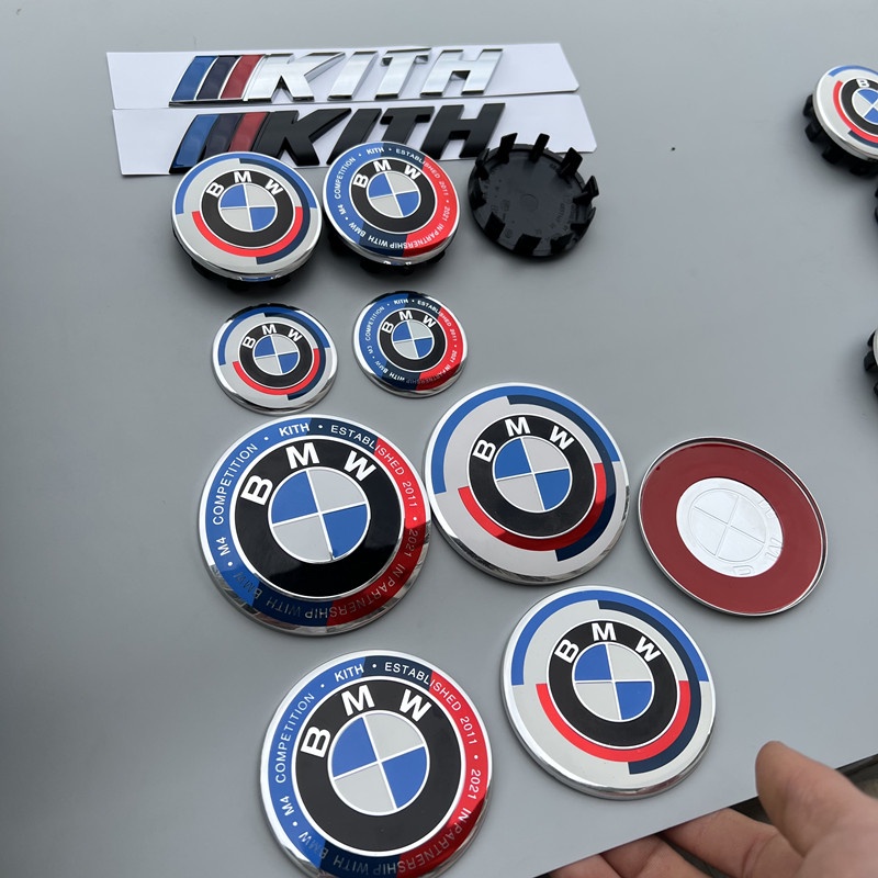 สติกเกอร์โลโก้รถยนต์ Bmw 50th Anniversary 3 Series 5 Series X1X2iX3X4X5 E46 E39 E38 E90 E60 Z3 Z4 X3 X5 X6
