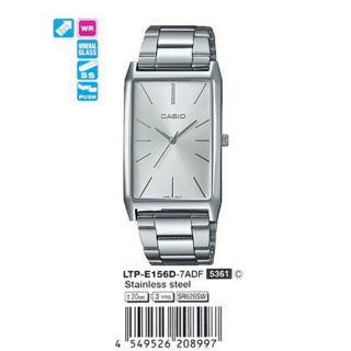 Casio แท้💯% รุ่น LTP-E156D-7ADF   นาฬิกาผู้หญิง