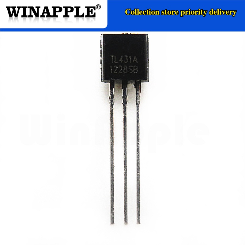 50 ชิ้น/ล็อต TL431A TL431 TO-92 อ้างอิงแรงดันไฟฟ้า 2.5-36V Prog ปรับใหม่เดิมในสต็อก