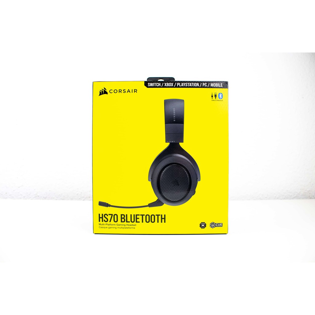 corsair hs70 wired gaming headset with bluetooth