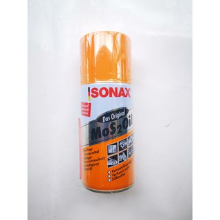 SONAX 300 ml โซแนก น้ำยาครอบจักรวาลขนาด 300 ml สเปรย์​หล่อ​ลื่น น้ำมันอเนกประสงค์ Mos 2 Oil