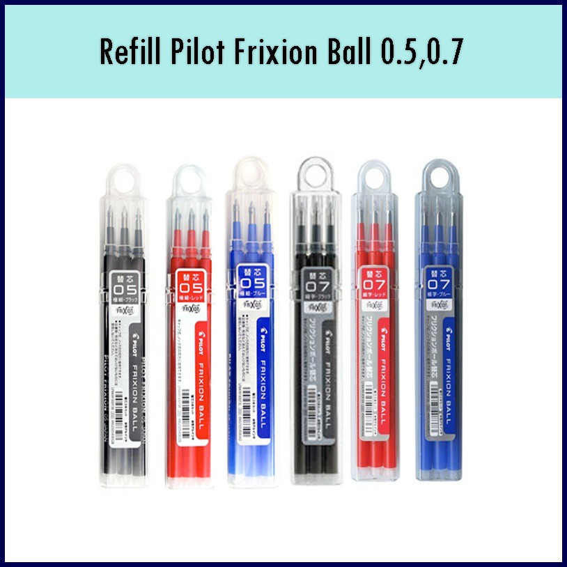 ไส้ปากกาลบได้ Pilot Frixion Ball 0.5,0.7
