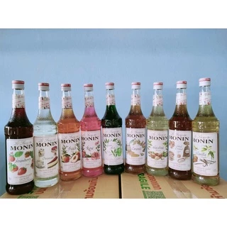 โมแนง ไซรัป (1/2)🍑 MONIN Syrup โมนินไซรัป โมนิน โมแนงต์ 700ml.