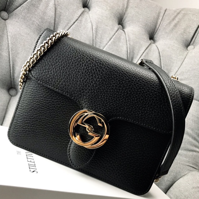 gucci gg interlocking shoulder bag