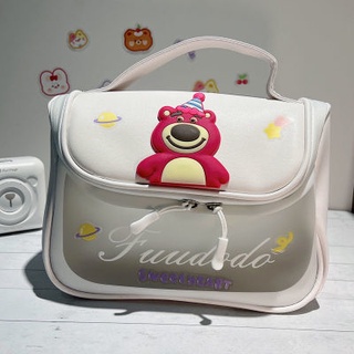 🔥Hot Sale/2022 Cartoon Cosmetic Bag Waterproof Portable Female Travel Large Capacity Toiletry Bag Cute Storage Bag