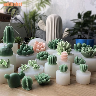 Willbehot แม่พิมพ์ซิลิโคนเรซิ่น 3D สําหรับทําสบู่ Diy