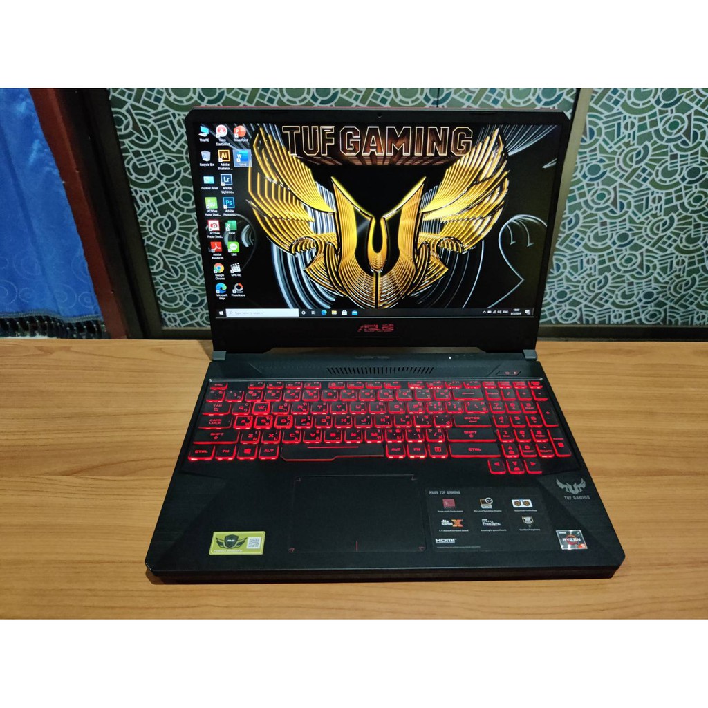 โน๊ตบุ๊ค Asus  FX505DY Ryzen 5 แรม 8 กิ๊ก ซีพียู 4 คอร์ 8 เทรด จอใหญ่ ประกันศูนย์เหลือ