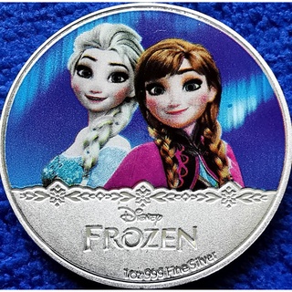 เหรียญ​ตัวละคร​จากการ์ตุน​ Frozen, ของใหม่, T