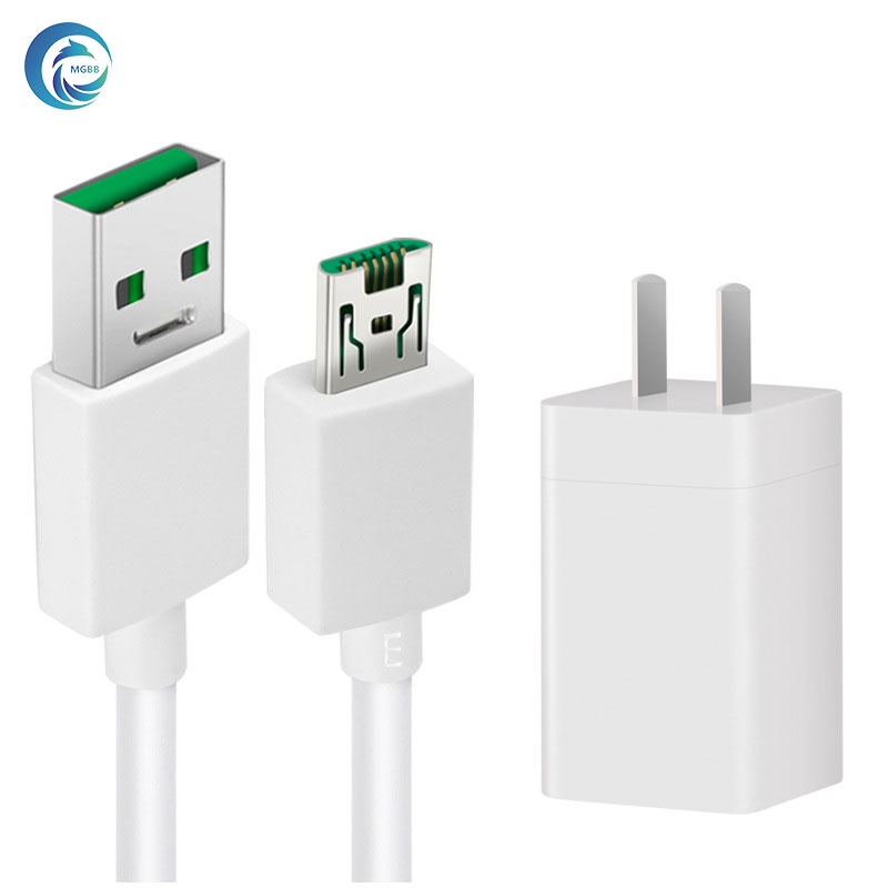 MGBBชุดชาร์จoppo VOOC SET สายชาร์จ หัวชาร์จ สำหรับ R9 A83 R7s6 F9 F5 R15 R11 R11s R9splus A5-2020 A53 A3S/A3 A31 A9-2020