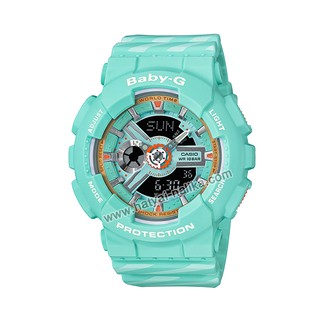 นาฬิกา Casio Baby-G BA-110CH CHANCE series รุ่น BA-110CH-3A (มิ้นท์คัพเค้ก) ของแท้ รับประกัน1ปี