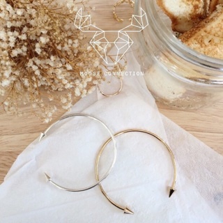 Spike bangle (silver/gold)😚