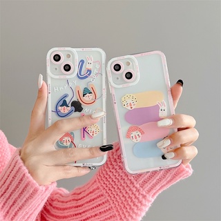 เคสโทรศัพท์มือถือแบบใส กันรอยกล้อง ลายการ์ตูนน่ารัก สําหรับ Redmi Note 11 Pro Note 11s Xiaomi 11T Redmi 10 9 9A 9C 9T Note 10 9S Mi 11 Lite BJ 108