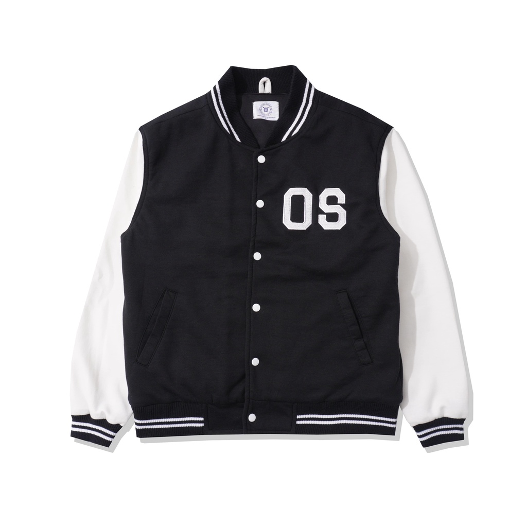 Oxford Society Leeds Varsity Jacket เสื้อแจ็คเก็ตผู้ชายสําหรับผู้ใหญ่