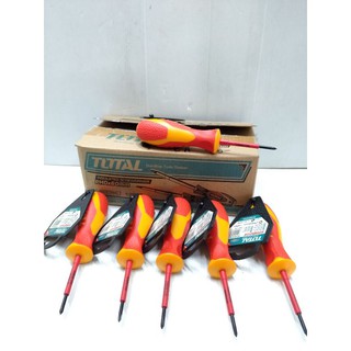 ไขควงแฉกTOTAL 0×60mm 1000v