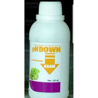 pH Down น้ำยาลดค่า pH ของน้ำ (กรดไนตริค+ฟอสฟอริค ความเข้มข้น 10%)